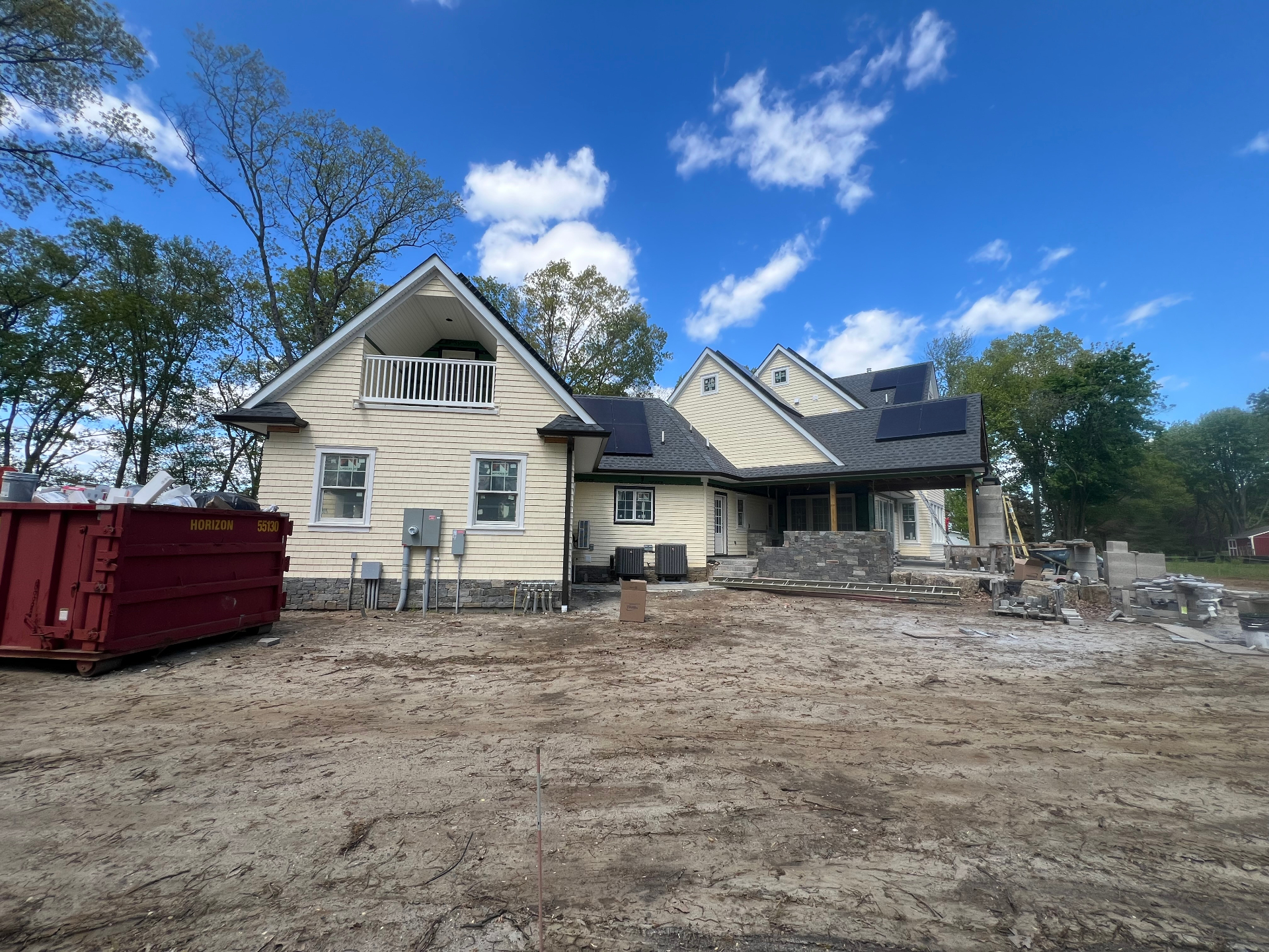 Side Profile · New Gutters & Downspouts