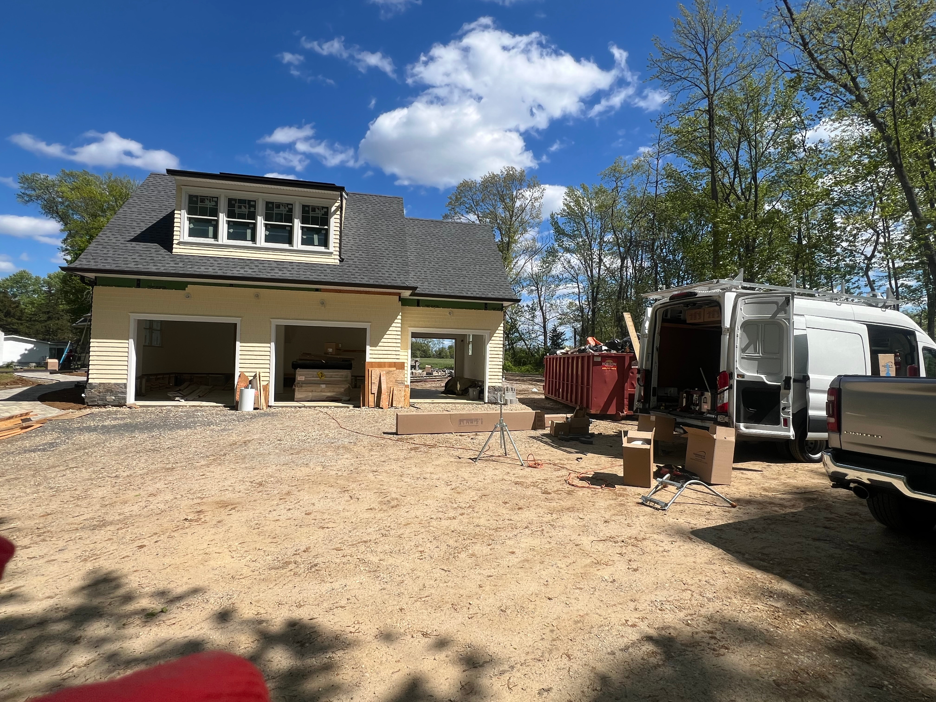 Detached Garage · Matching Trim